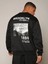 Brooklyn 1898 Bisiklet Yaka Ünisex Siyah Oversize Sweatshirt 1