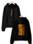Naruto Anime Turuncu Baskılı Oversize Kapüşonlu Sweatshirt 1