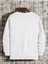 Nasa Baskılı Bisiklet Yaka Ünisex Oversize Sweatshirt 2