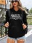 Perfectly Baskılı Ünisex Kapüşonlu Oversize Sweatshirt 3