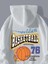 Basketball 76 Baskılı Ünisex Kapüşonlu Oversize Sweatshirt 2