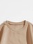 Kadın Beyaz Wild And Free Kelebek Baskılı 3iplik Sweatshirt 3