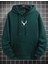 Meet You Baskılı Erkek Kapüşonlu Kanguru Cep Ünisex Oversize Sweatshirt 2