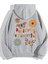 Kadın Positive Baskılı Oversize Sweatshirt 1