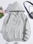 California The Classıc Baskılı Ünisex Kapüşonlu Oversize Sweatshirt 2