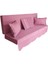 Sofa Soft Kumaş Tentesiz 28 Dns Sünger Salıncak Minderi-Sofa Salıncak Pembe 2