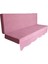 Sofa Soft Kumaş Tentesiz 28 Dns Sünger Salıncak Minderi-Sofa Salıncak Pembe 4