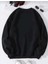 Çiçek Cep Baskılı Bisiklet Yaka Salaş Eşofman Üstü Oversize Sweatshirt 2