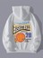 Basketball 76 Baskılı Ünisex Kapüşonlu Oversize Sweatshirt 1