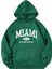 Mıamı Since 1896 Baskılı Ünisex Kapüşonlu Oversize Sweatshirt 1