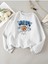 Shot Baskılı Bisiklet Yaka Unisex Oversize Sweatshirt 1