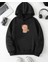 Sevgili Kombini Tasarım Baskılı Kapüşonlu Kanguru Cep Ünisex Oversize Sweatshirt 3