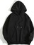 Siyah Rieh Good Baskılı Oversize Sweatshirt 2