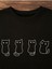 4'lü Kedi Baskılı Bisiklet Yaka Ünisex Oversize Sweatshirt 2
