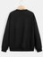Unisex Oversize Dinozor Baskılı Sweatshirt 2