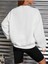 Pretty Girl Afiş Baskılı Bisiklet Yaka Ünisex Siyah Oversize Sweatshirt 3