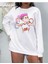 Milli Voleybol Takımı Vargas Filenin Sultanları Bisiklet Yaka Beyaz Ünisex Oversize Sweatshirt 1