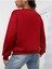 Kalp Baskılı Oversize Sıfır Yaka Sweatshirt 4