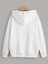 Los Angeles California Baskılı Ünisex Siyah Kapüşonlu Oversize Sweatshirt 3