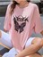 Bad Butterfly Baskılı Oversize T-Shirt Salaş Boyfirend 2