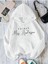 Future Mrs. Anderson Baskılı Ünisex Beyaz Kapüşonlu Oversize Sweatshirt 1
