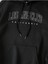 Los Angeles California Baskılı Ünisex Siyah Kapüşonlu Oversize Sweatshirt 2