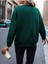 Büyük Leopar Kalp Baskılı Bisiklet Yaka Ünisex Oversize Sweatshirt 3