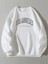 Brooklyn New York Baskılı Bisiklet Yaka Ünisex Oversize Sweatshirt 1
