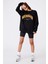 Michigan Baskılı Oversize Sweatshirt 1