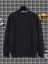 90's Baby Baskılı Siyah Bisiklet Yaka Ünisex Oversize Sweatshirt 2