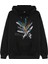 Tüy Baskılı Oversize Sweatshirt 1