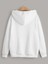 Los Angeles California Baskılı Ünisex Siyah Kapüşonlu Oversize Sweatshirt 3