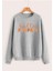 Oversize Pumpkin Baskılı Sweatshirt 1