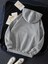 Kalp Baskılı Kapüşonlu Sweatshirt Oversize Kesim 2