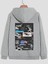Nasa Patch Baskılı Kapüşonlu Sweatshirt 1