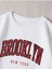 Brooklyn New York Baskılı Bisiklet Yaka Ünisex Oversize Sweatshirt 2