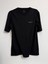 Modal ve Pamuk Kumaş Oversize Düz Renk Siyah Tişört Nefes Alabilen Bisiklet Yakalı T-Shirt 1