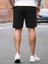 Erkek Paris Baskılı Sokak Stili Şort T-Shirt Takım Oversize Salaş 1