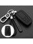 F-Kırmızı Toyota Camry Chr Prius Corolla Rav4 Prado Aksesuarları Için Lüminesans Deri Araba Akıllı Anahtar Kılıfı Koruyucu Kılıf Tutucu (Yurt Dışından) 5