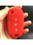 Sarı Citroen C4L Cactus Xsara Peugeot Rcz Anahtar Için Silikon Araba Anahtar Kılıfı Kabuk Kapak (Yurt Dışından) 4
