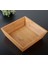 Bambu Kare Ekmek Sepeti 25 X 25 X 7.2 Cm 1