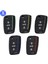 Siyah Sarı Çizgi Vw Golf 7 Mk7 3 Düğmeli Katlanabilir Uzaktan Kumanda Anahtar Kılıfı Için Silikon Kapak (Yurt Dışından) 2