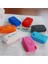 Pembe Citroeeugeot Için 2 Butonlu Silikon Araba Anahtarlık Kılıfı Flip Uzaktan Araba Anahtarı Kabı Shell Fob (Yurt Dışından) 2