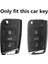 Mavi Volkswagen Vw Polo Golf 7 Mk7 Tiguan Passat Skoda Octavia Kodiaq Karoq Seat Ateca Leon Anahtar Kılıfı Kapak (Yurt Dışından) 3