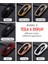 Derin Altın Yeni Abs Karbon Fiber Araba Uzaktan Anahtar Tam Kapak Kılıf Kabuk Tesla Model 3 Model S Model x Araba Akıllı Anahtar Aksesuar Tutucu Fob - (Yurt Dışından) 1
