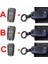 B Karbon Kırmızısı Chevrolet Cruze Aveo Lova Epica Opel Vauxhall Astra Corsa Antara Meriva Insignia Zafira C Mokka Karl Için Abs Araba Anahtar Kılıfı Kapak (Yurt Dışından) 2