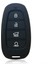B Modeli Pembe Hyundai Santa Fe Tucso Nexo Nx4 Atos Prime Solar Uzaktan Kumandalı Araba Aksesuarları Için Silikon Anahtarlık Kılıfı Kapak (Yurt Dışından) 3
