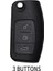 Gri Ford Fiesta Focus 2 Ecosport Kuga Escape Falcon B-Max C-Max Eco Sport Galaxy Için 3 Düğmeli Yeni Araba Uzaktan Kumanda Anahtar Kılıfı Örtüsü (Yurt Dışından) 3