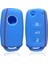 Açık Mavi Vw Golf Bora Jetta Polo Mk4 Mk6 Bora Passat B5 B6 Superb Tiguan Beetle Anahtar Kılıfı Silicone Araba Anahtar Kapak Case - Anahtar Tutucu (Yurt Dışından) 1