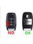 Halkalı Gri Kıa K2 Rıo Niro K3 K5 Kx3 Kx5 Sorento Forte Optima Sportage Ceed Akıllı Uzaktan Kumanda Kılıfı Koruyucu Çanta - Tpu Araba Anahtar Kılıfı Tutucu (Yurt Dışından) 5